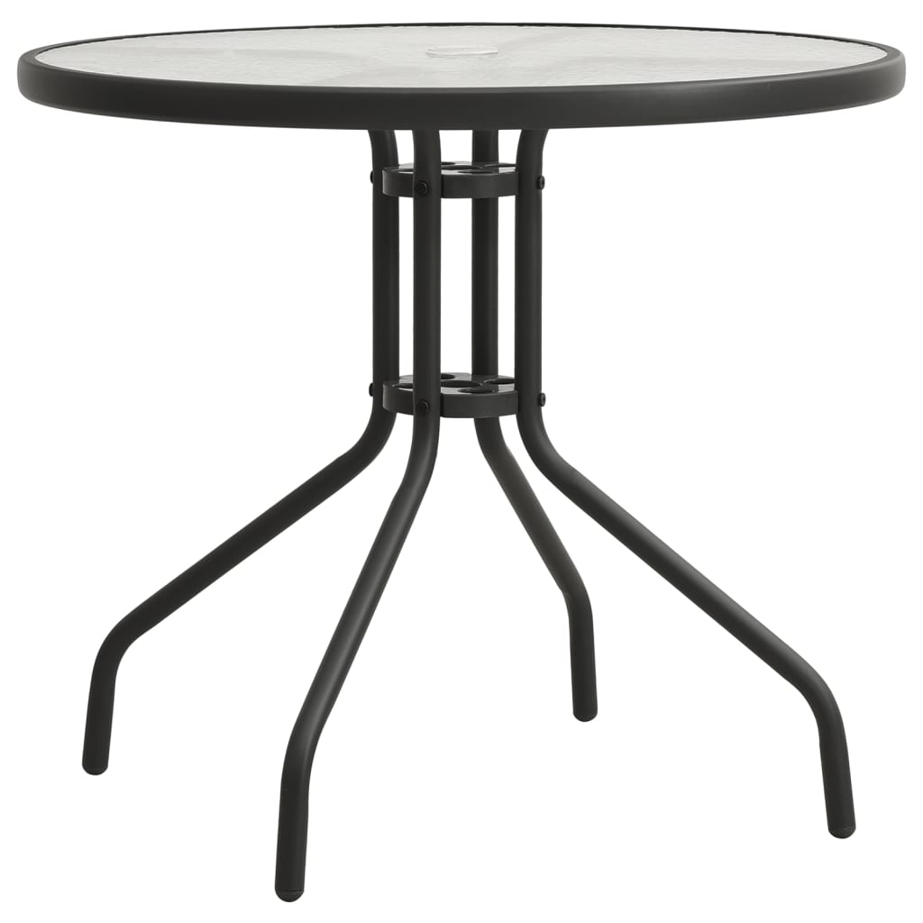 

vidaXL 5-delige Tuinset staal