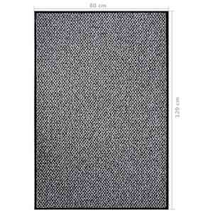Rohožka šedá 80 x 120 cm - obrázek 6