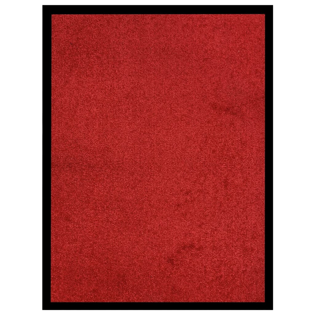 vidaXL dørmåtte 40x60 cm rød