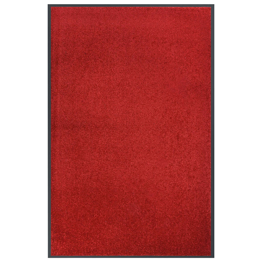 vidaXL Rohožka červená 80 x 120 cm