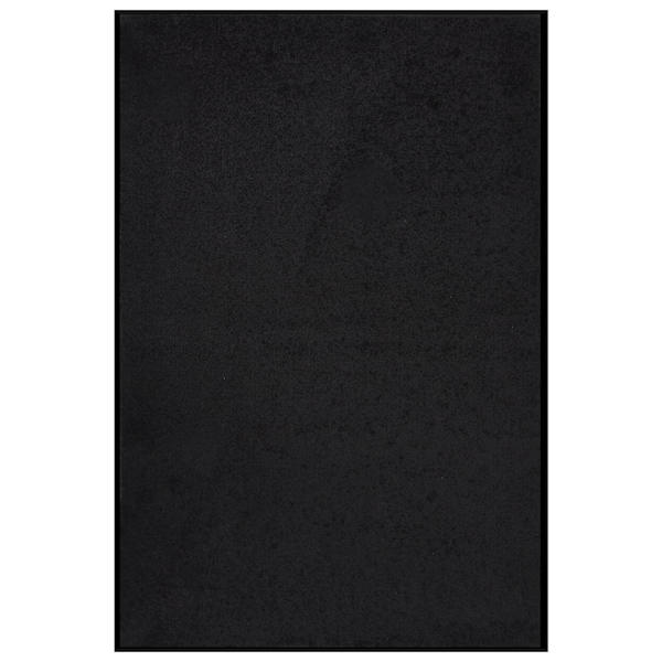 vidaXL uksematt, must, 80x120 cm