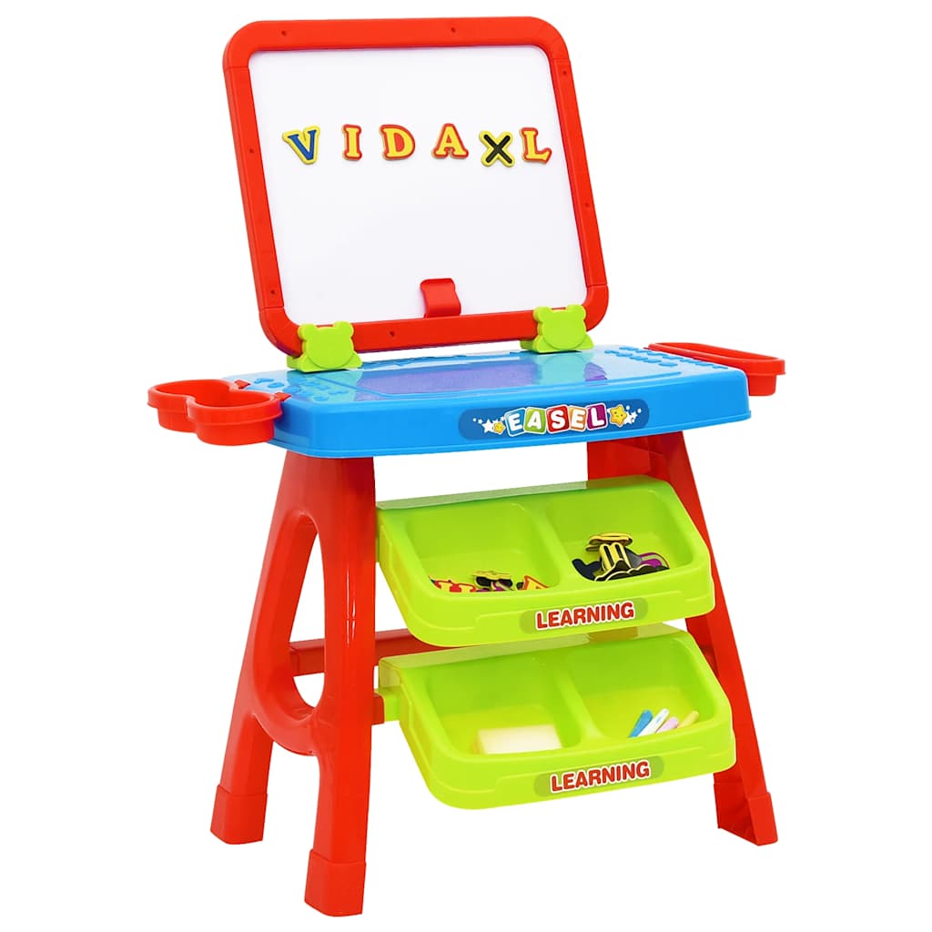 vidaXL 3-1 Staffelei für Kinder Lern-Set