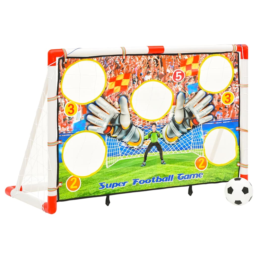 Ensemble De Buts De Football Enfant Avec Panneau 120x51x77,5 Cm VidaXL 11 width=274