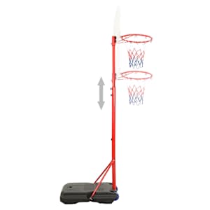 Přenosná basketbalová hrací sada nastavitelná 200–236 cm - obrázek 3