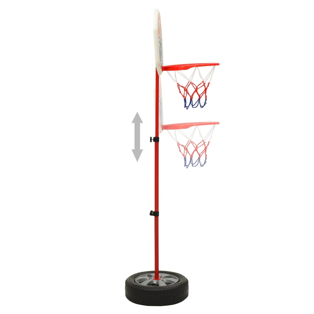 Állítható kosárlabdajáték-szett 120 cm 