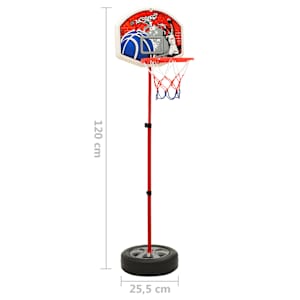 Přenosná basketbalová hrací sada nastavitelná 120 cm - obrázek 8
