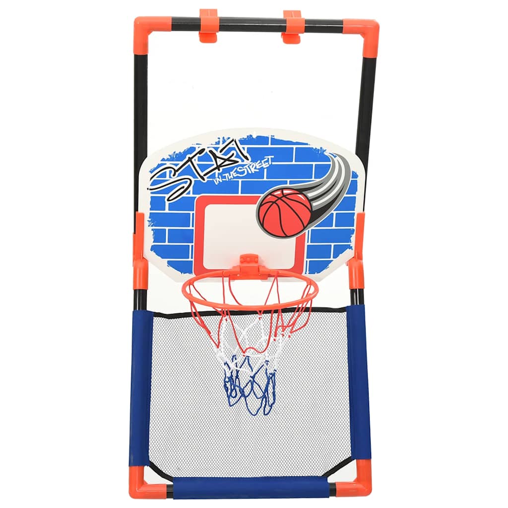 Thumbnail - vidaXL Kinder Basketball-Set Multifunktional für Boden und Wand