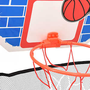 Dětská multifunkční basketbalová hrací sada na zem i na dveře - obrázek 8