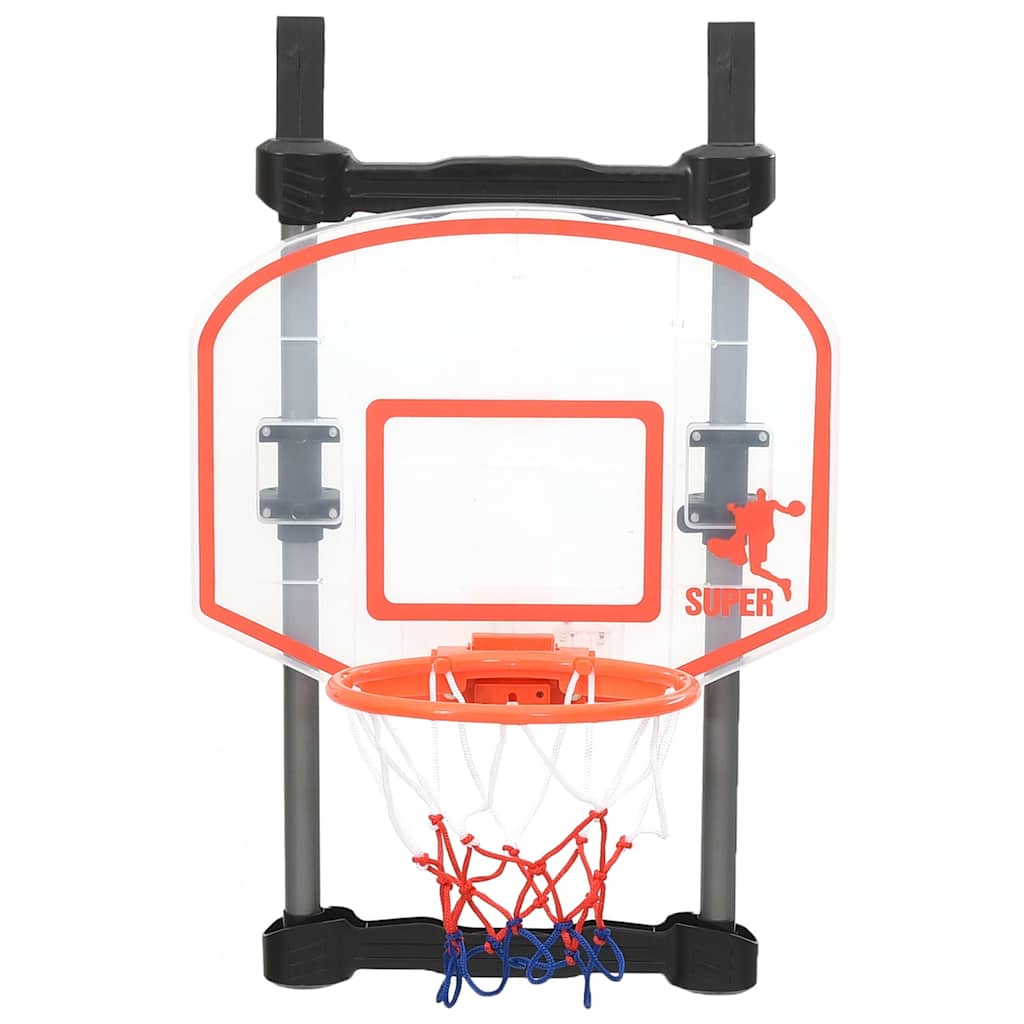 

vidaXL Kinderbasketbalset voor deur verstelbaar