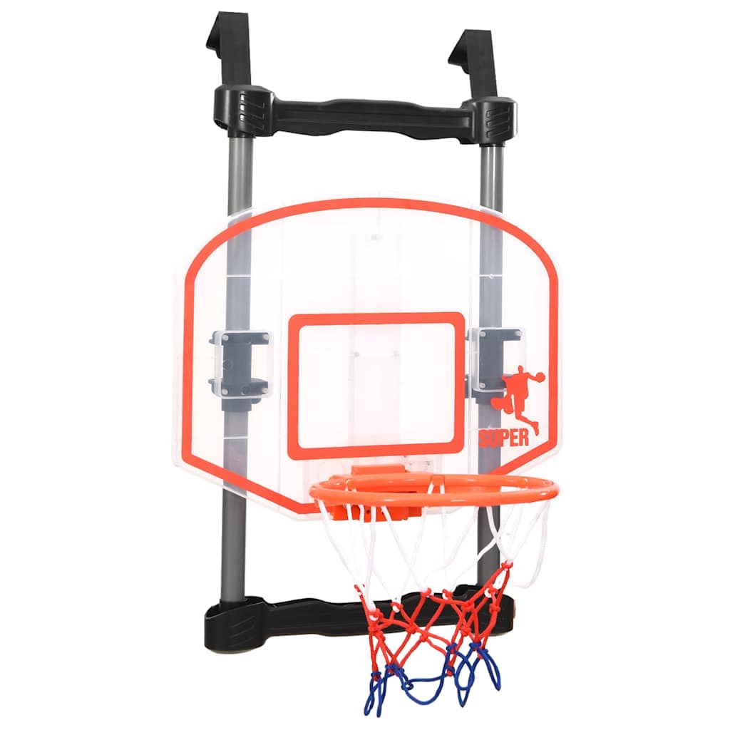 Thumbnail - vidaXL Kinder Basketball-Set für Tür Verstellbar