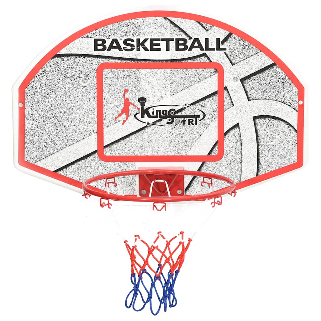 Thumbnail - vidaXL 5-tlg. Basketball-Set zur Wandmontage 66x44,5 cm