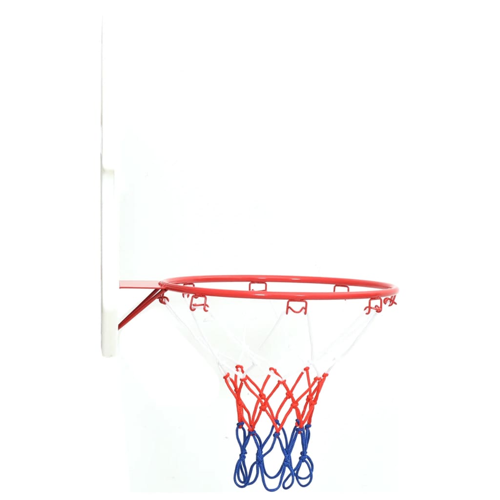 5 részes falra szerelhető kosárlabdapalánk szett 66 x 44,5 cm 