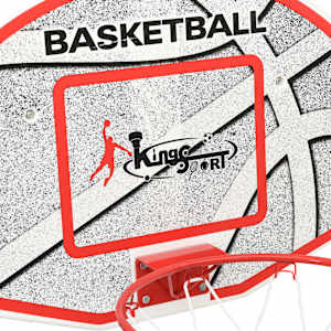 5dílná sada nástěnného basketbalového koše s deskou 66x44,5 cm - obrázek 5