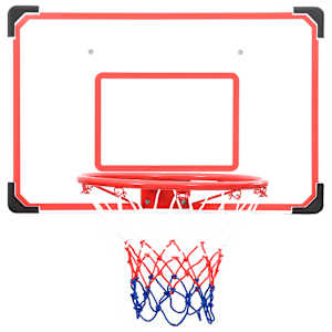 5dílná sada nástěnného basketbalového koše s deskou