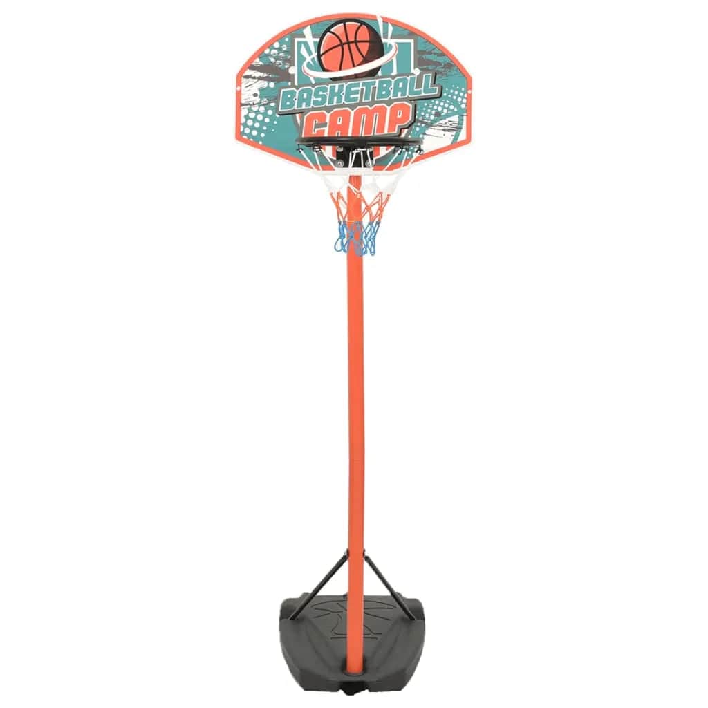 vidaXL Basketbalset draagbaar verstelbaar 180-230 cm afbeelding