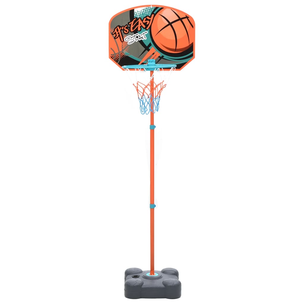  Prenosná basketbalová hracia sada, nastaviteľná 109-141 cm