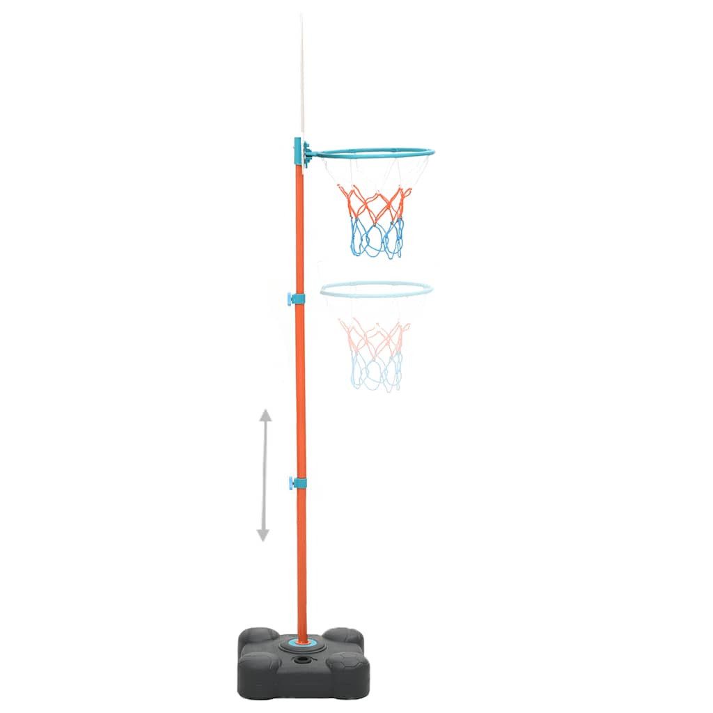 Thumbnail - vidaXL Tragbares Basketball Spiel-Set Verstellbar 109-141 cm