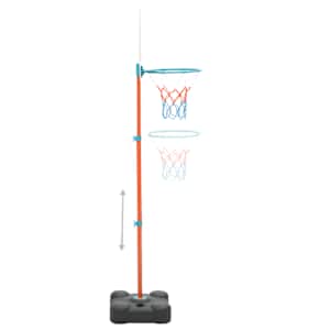 Přenosný basketbalový set nastavitelný 109–141 cm - obrázek 3