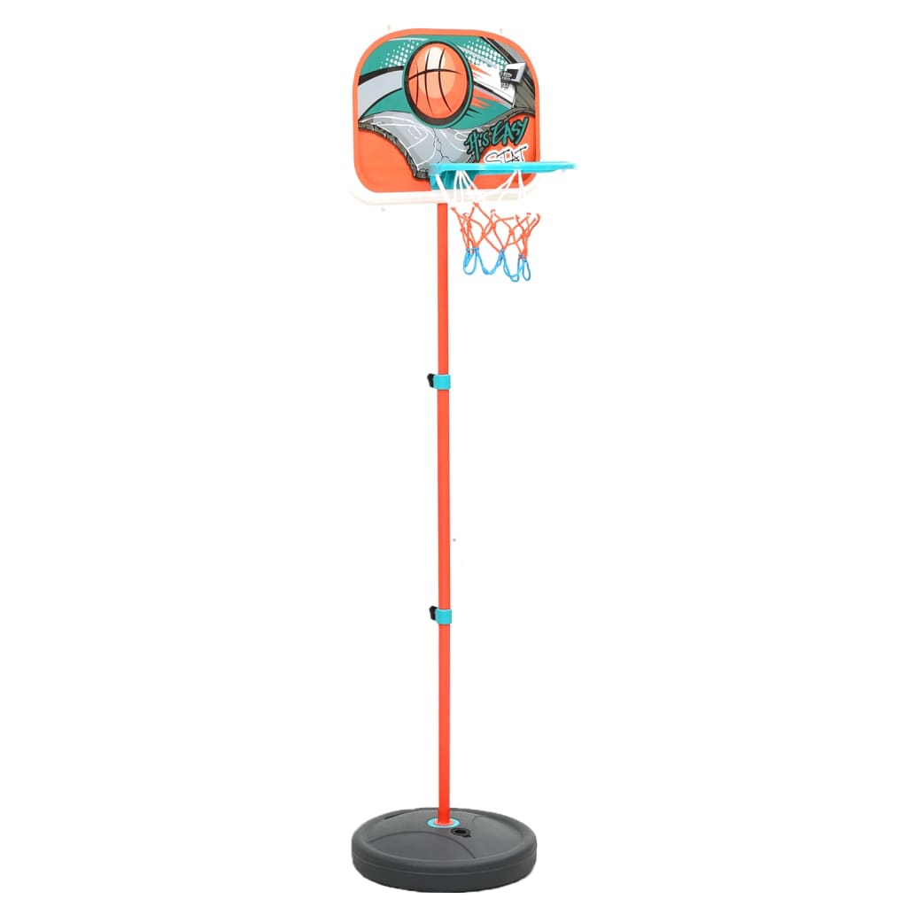 vidaXL Tragbares Basketball Spiel-Set Verstellbar 133-160 cm