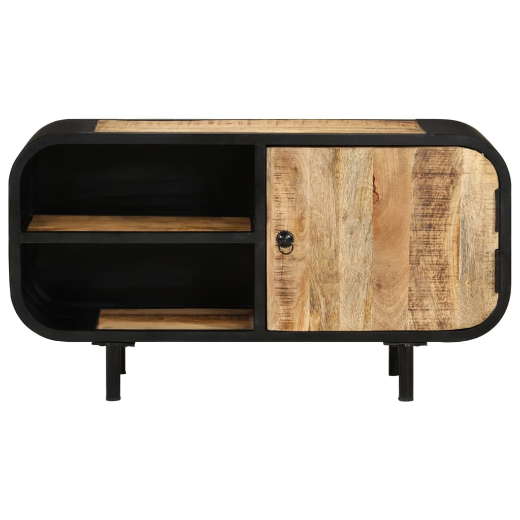 

vidaXL Tv-meubel 90x30x48 cm ruw mangohout