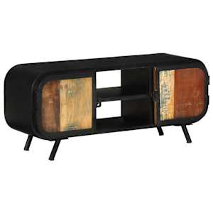 vidaXL telerikapp, 110 x 30 x 45 cm, toekas taaskasutatud puit