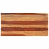 vidaXL lauaplaat, 120x60x(2,5-2,7) cm, akaatsiapuit