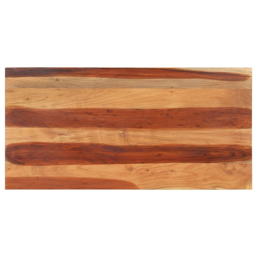 vidaXL Blat de masă, 120x60x(2,5-2,7) cm, lemn masiv acacia