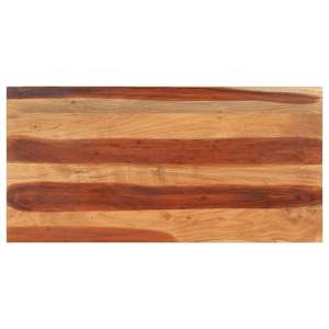 Stolní deska 120 x 60 x (2,5–2,7) cm masivní akáciové dřevo - obrázek 1