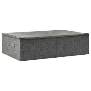 Úložný box textil 70 x 40 x 18 cm antracitový - obrázek 2