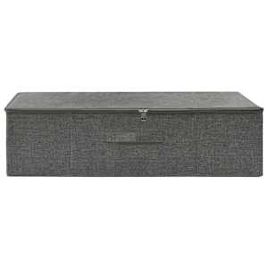 Úložný box textil 70 x 40 x 18 cm antracitový - obrázek 3