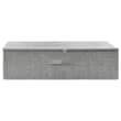 vidaXL Opbergbox 70x40x18 cm stof antracietkleurig