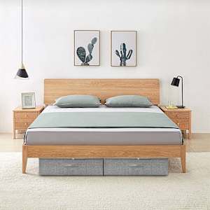 Škatla za shranjevanje 2 kosa blago 70x40x18 cm siva