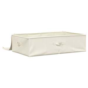Úložné boxy 2 ks textil 70 x 40 x 18 cm krémové - obrázek 8
