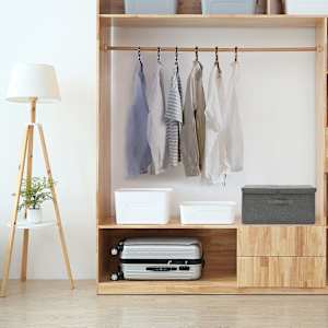 Škatla za shranjevanje 50x30x25 cm antracitna