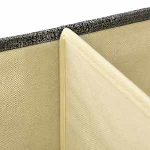 Úložné boxy 2 ks textil 50 x 30 x 25 cm antracitové - obrázek 8