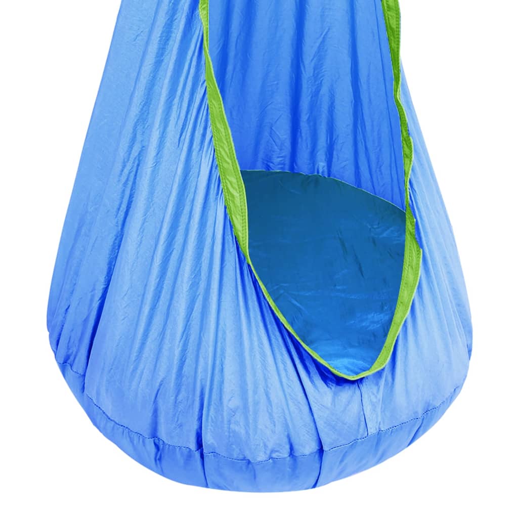 Hangmat/schommel voor kinderen 80 kg blauw