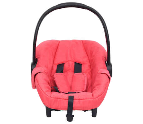 vidaXL Baby Car Seat Red 42x65x57 cm