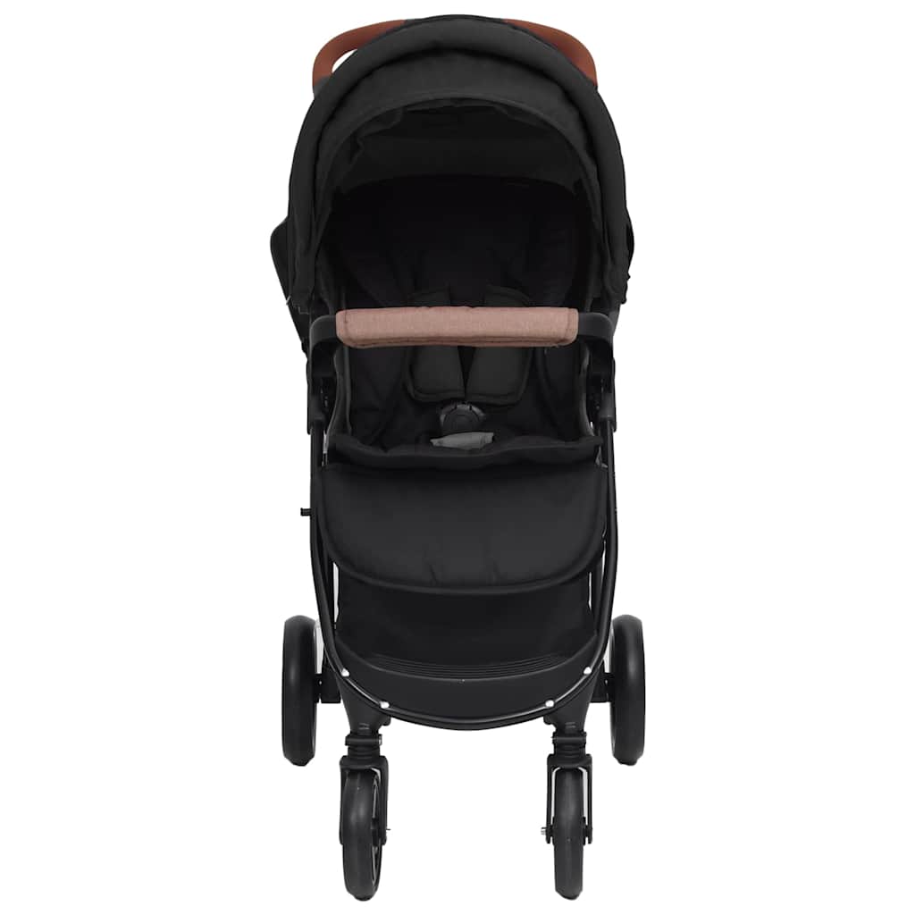 Thumbnail - vidaXL 2-in-1 Kinderwagen Anthrazit Stahl