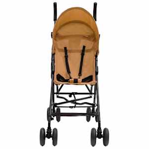 vidaXL Vaiki&scaron;kas vežimėlis, taupe ir juodos spalvos, plienas