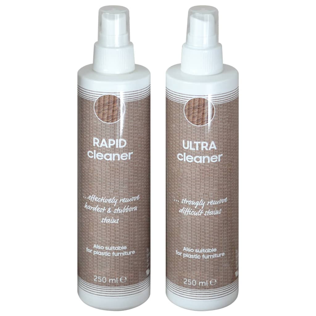 Rattan és textilén kertibútor-ápoló szett 2 x 250 ml 