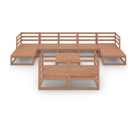 vidaXL &Sigma;&alpha;&lambda;ό&nu;&iota; &Kappa;ή&pi;&omicron;&upsilon; &Sigma;&epsilon;&tau; 10 &Tau;&epsilon;&mu;&alpha;&chi;ί&omega;&nu; &Kappa;&alpha;&phi;έ &Mu;&epsilon;&lambda;ί &alpha;&pi;ό &Mu;&alpha;&sigma;ί&phi; &Xi;ύ&lambda;&omicron; &Pi;&epsilon;ύ&kappa;&omicron;&upsilon;