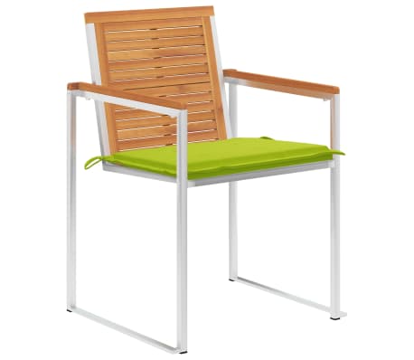 vidaXL aiatoolid istmepatjadega, 4 tk, akaatsiapuit