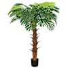 vidaXL kunsttaim, Sago palm lillepotiga, roheline, 160 cm