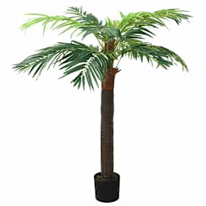 Umělý datlovník kanárský s květináčem 190 cm zelený - obrázek 1