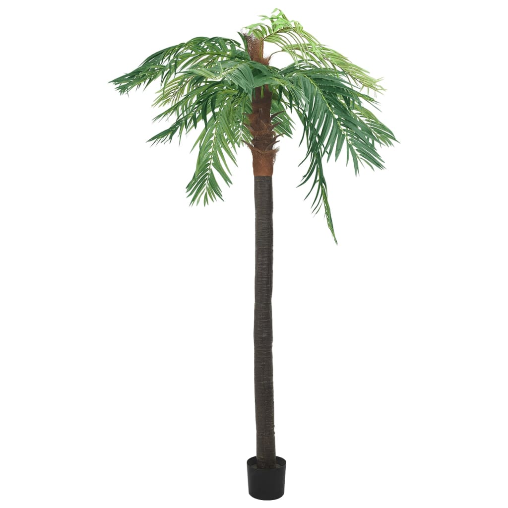 vidaXL Plantă artificială palmier phoenix cu ghiveci, verde, 305 cm vidaXL