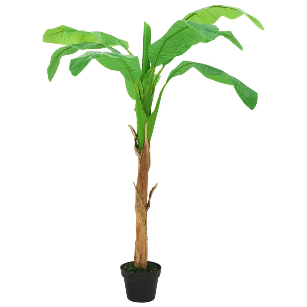 vidaXL kunstig bananpalme med potte 180 cm grøn