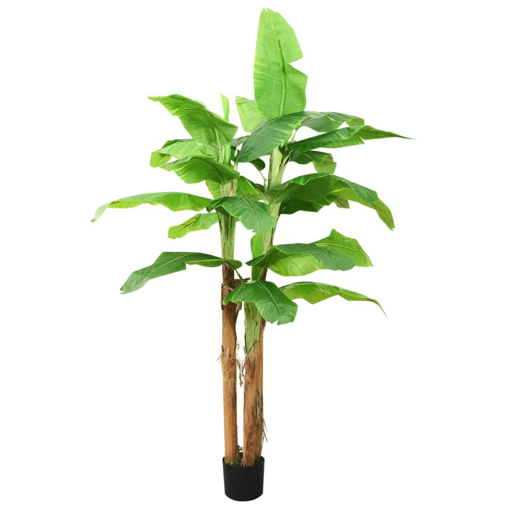 Künstlicher Bananenbaum mit Topf 300 cm Grün-1