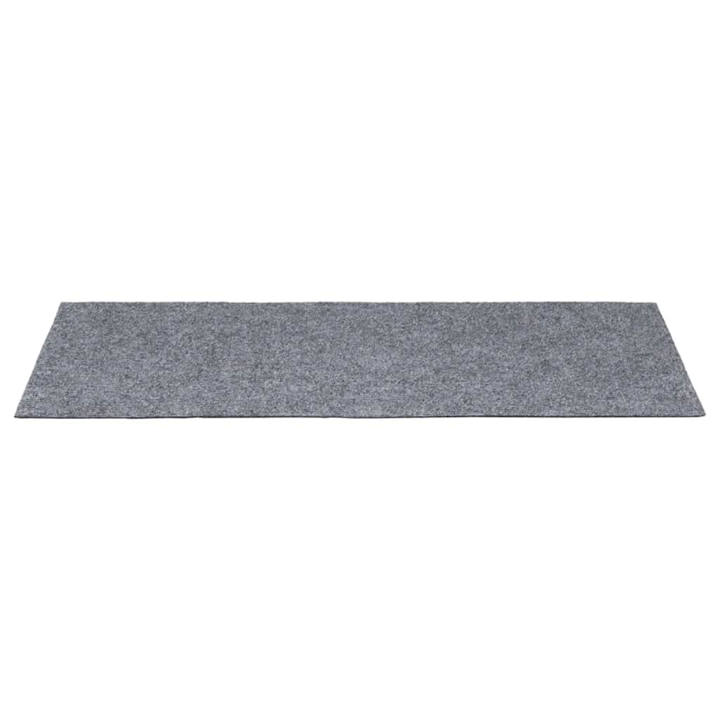 Tappeti Adesivi Rettangolari Scale 15 Pz 60x25 Cm Grigio Chiaro VidaXL 15 width=274