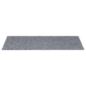 Schodové rohože samolepicí 15 ks 60 x 25 cm světle šedé obdélníkové - obrázek 4