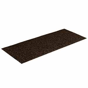 Schodové rohože samolepicí 15 ks 60 x 25 cm hnědé obdélníkové - obrázek 3